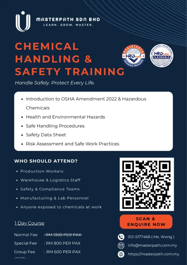 CHEMICAL HANDLING & SAFETY TRAINING
